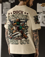 BLISSCORNERS DUCK AROUND AND FIND OUT HUNTING ALL OVER PRINT