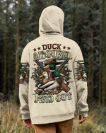 BLISSCORNERS DUCK AROUND AND FIND OUT HUNTING ALL OVER PRINT