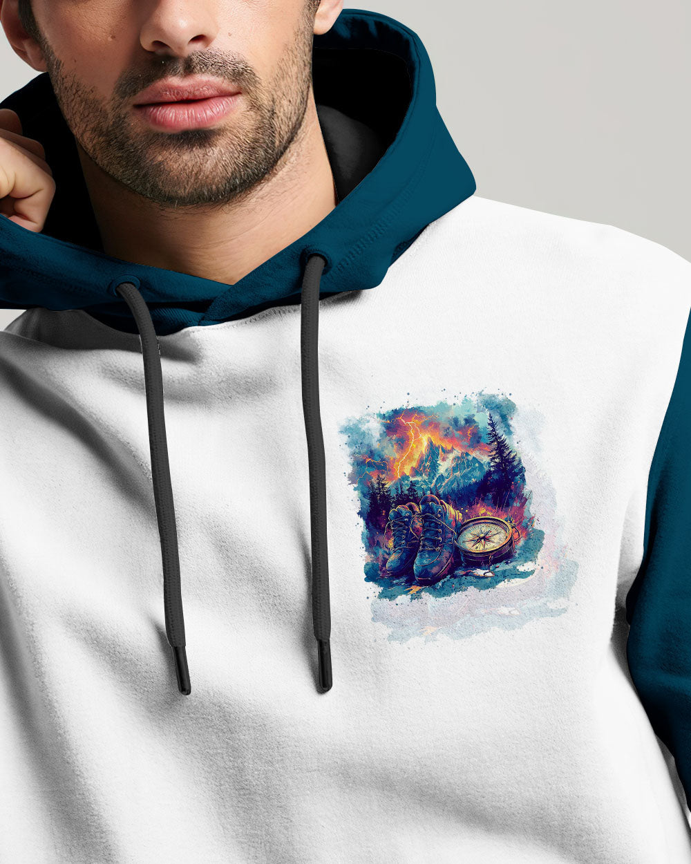 BLISSCORNERS THE MOUNTAINS ARE CALLING COMPASS ALL OVER PRINT
