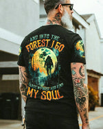 BLISSCORNERS AND INTO THE FOREST I GO BIGFOOT ALL OVER PRINT