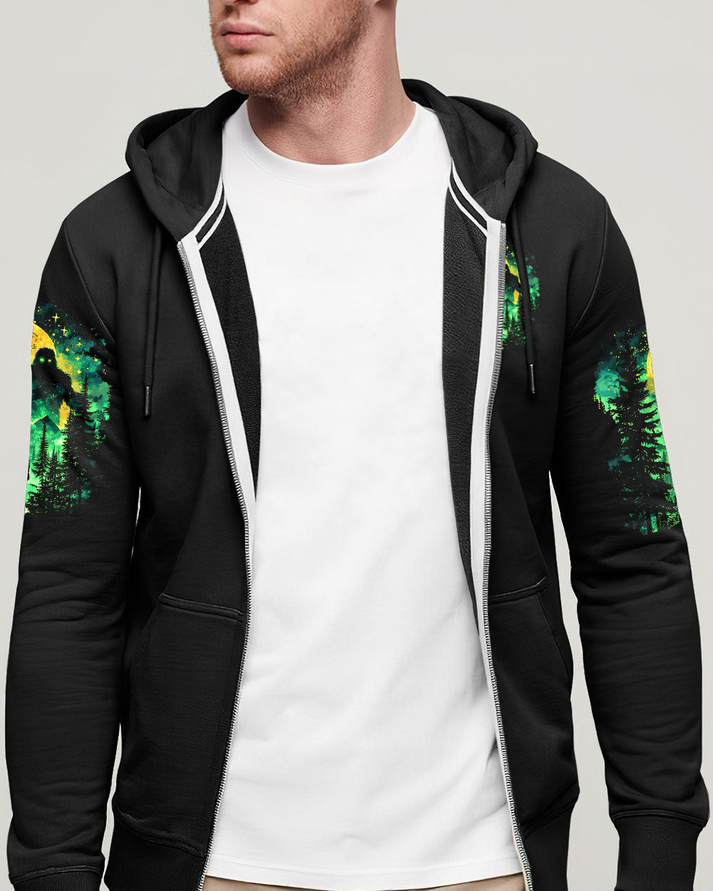 BLISSCORNERS BIGFOOT SAW ME BUT NOBODY BELIEVES HIM ALL OVER PRINT