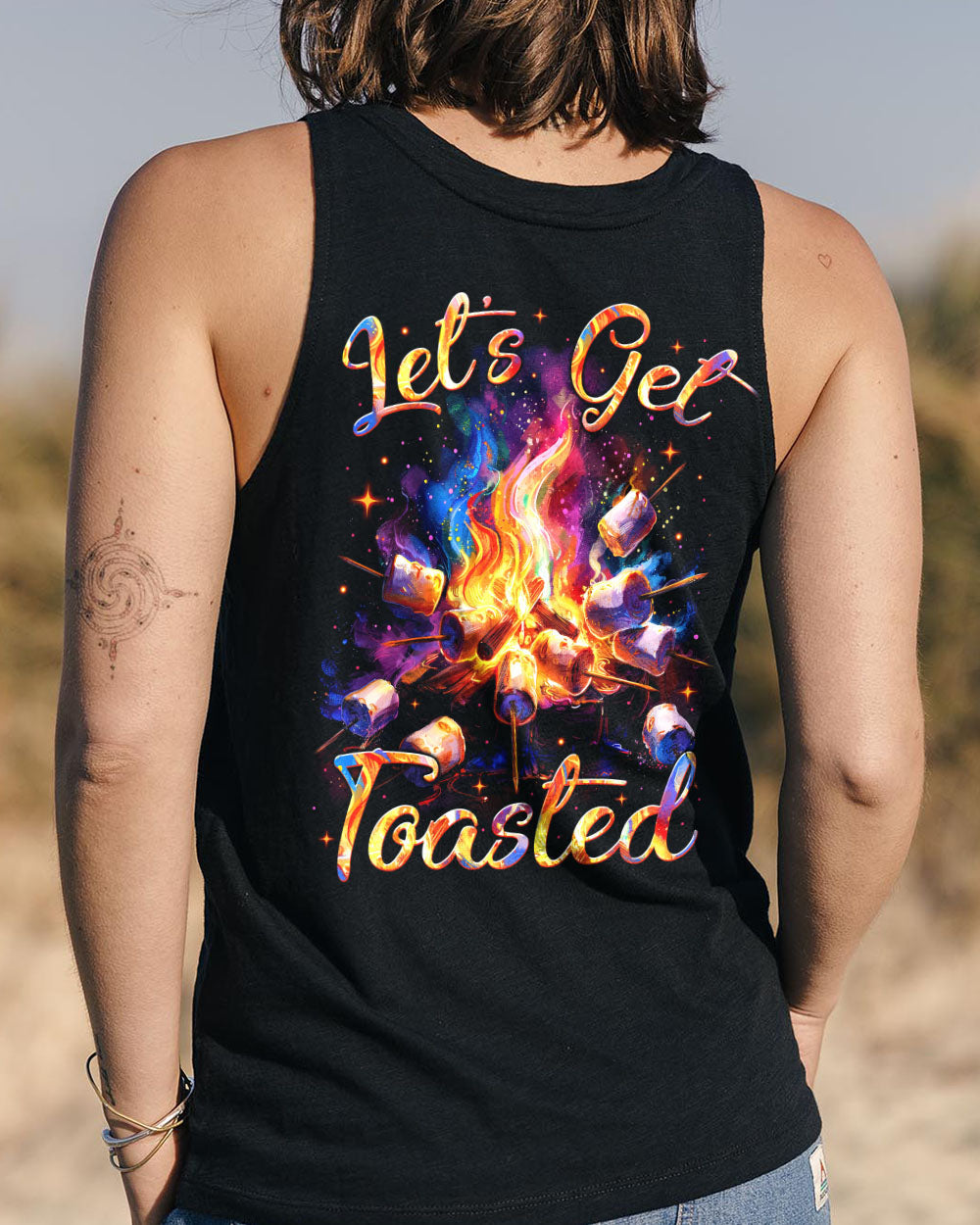 BLISSCORNERS LET'S GET TOASTED ALL OVER PRINT