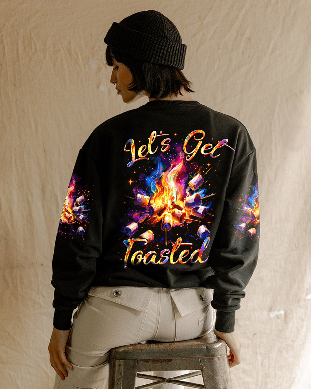 BLISSCORNERS LET'S GET TOASTED ALL OVER PRINT