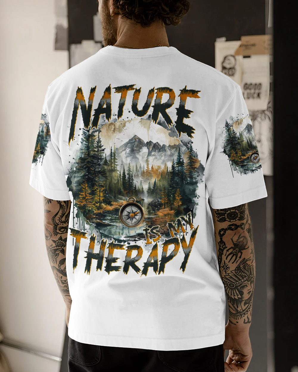 BLISSCORNERS NATURE IS MY THERAPY ALL OVER PRINT