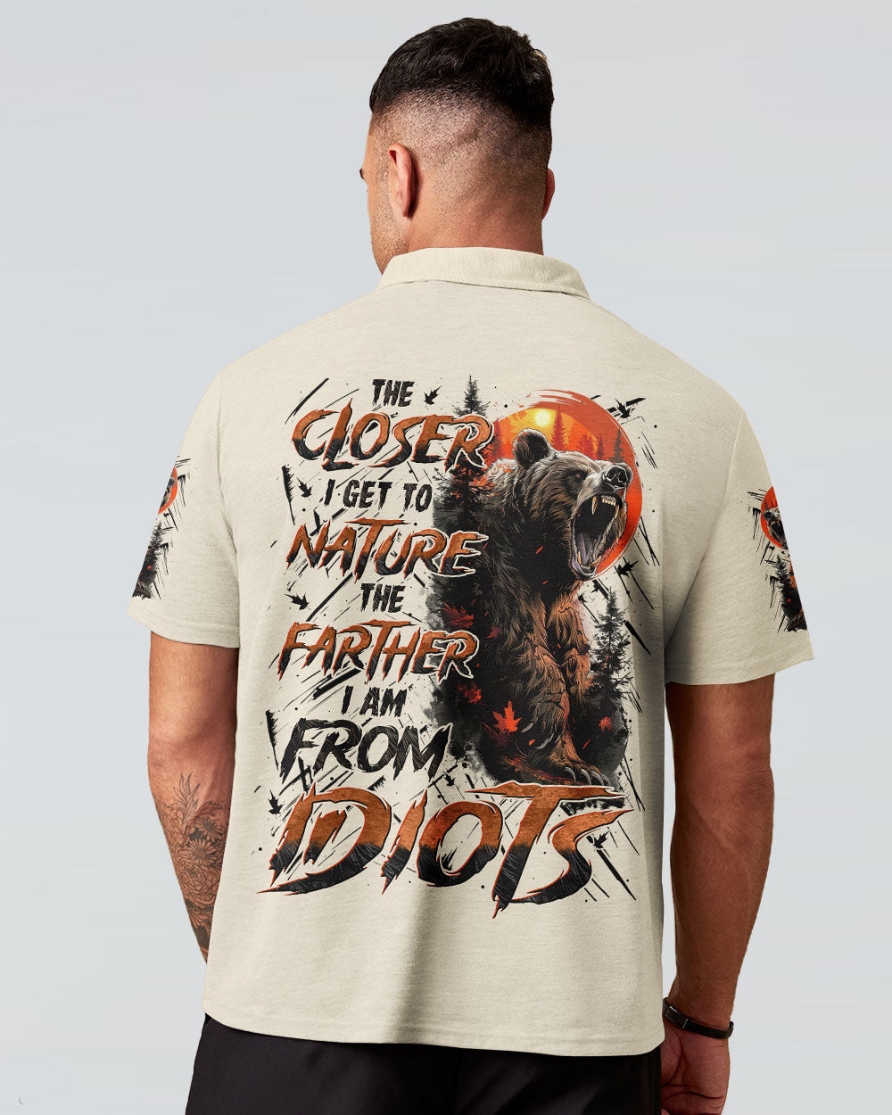 BLISSCORNERS THE CLOSER I GET TO NATURE ALL OVER PRINT