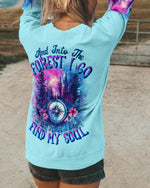 BLISSCORNERS AND INTO THE FOREST I GO ALL OVER PRINT