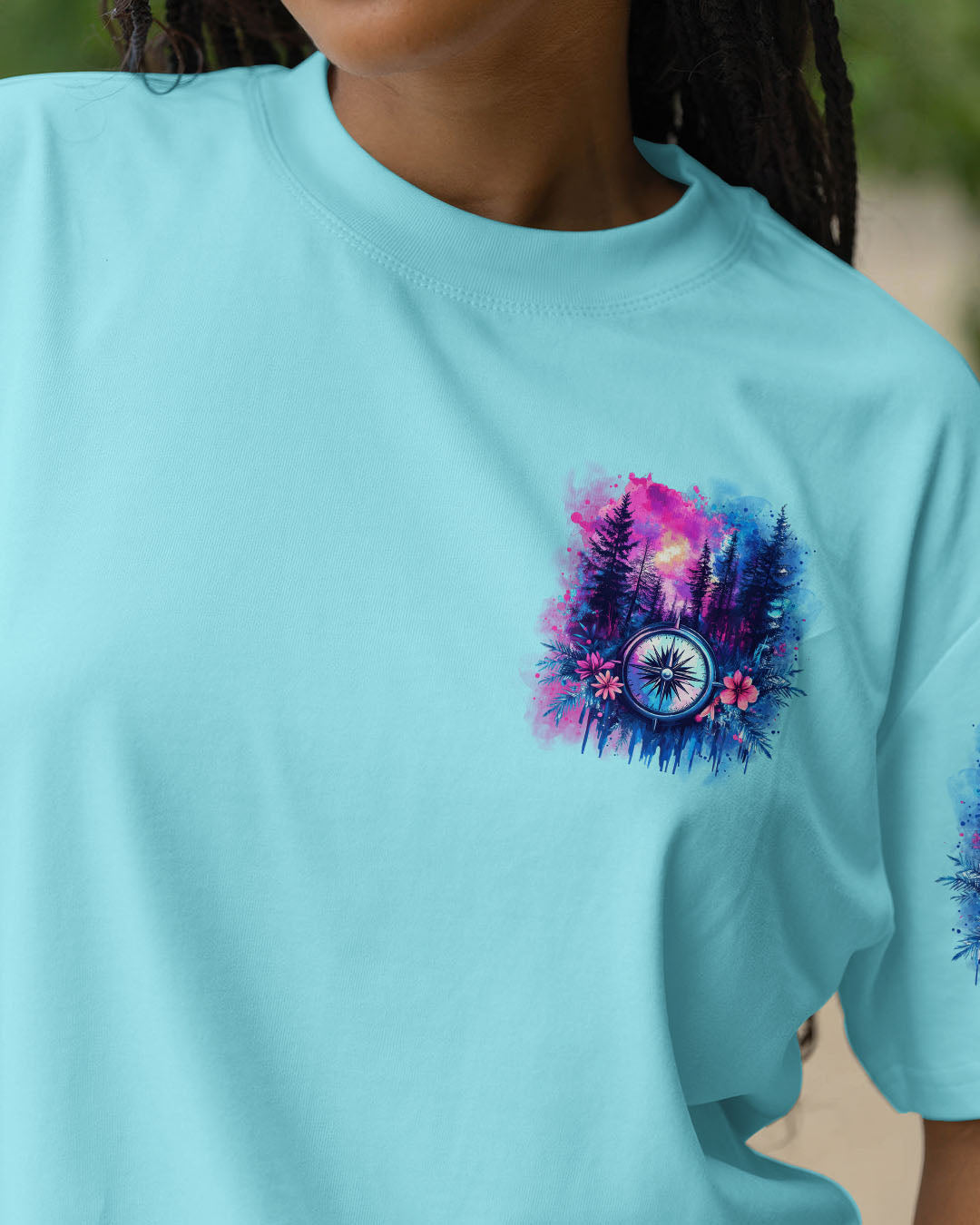 BLISSCORNERS AND INTO THE FOREST I GO ALL OVER PRINT