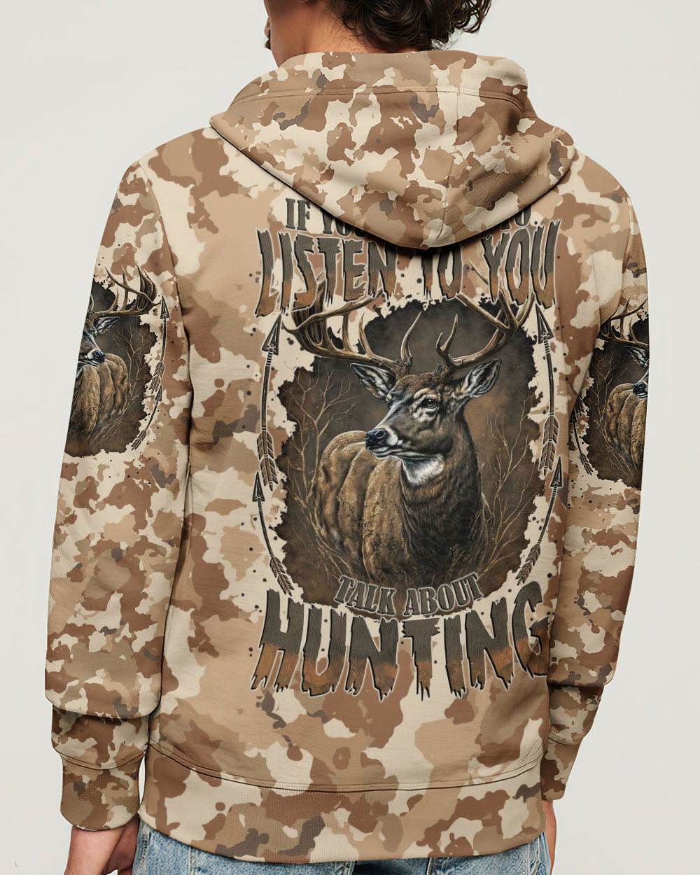 BLISSCORNERS TALK ABOUT HUNTING ALL OVER PRINT