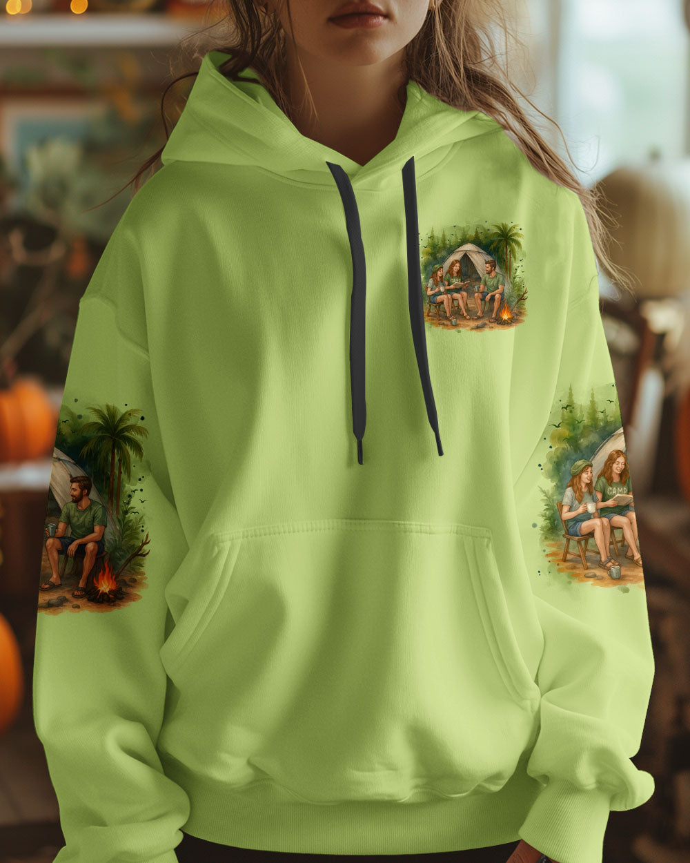 BLISSCORNERS CAMPING WITH FRIENDS ALL OVER PRINT