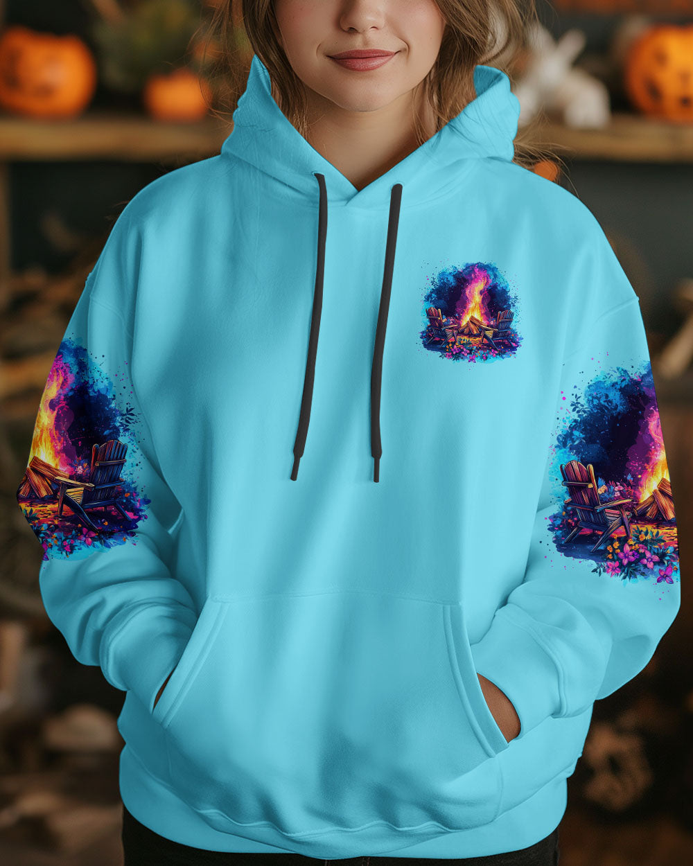 BLISSCORNERS MAKING MEMORIES ONE CAMPFIRE AT A TIME ALL OVER PRINT
