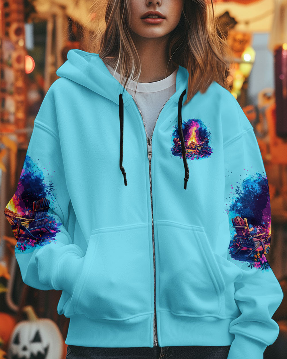 BLISSCORNERS MAKING MEMORIES ONE CAMPFIRE AT A TIME ALL OVER PRINT