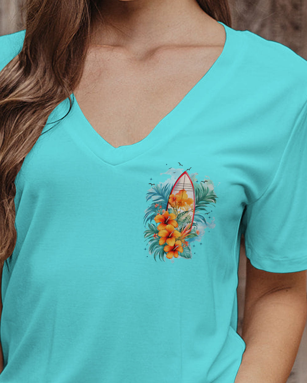 BLISSCORNERS SMELL THE SEA FEEL THE BREEZE ALL OVER PRINT