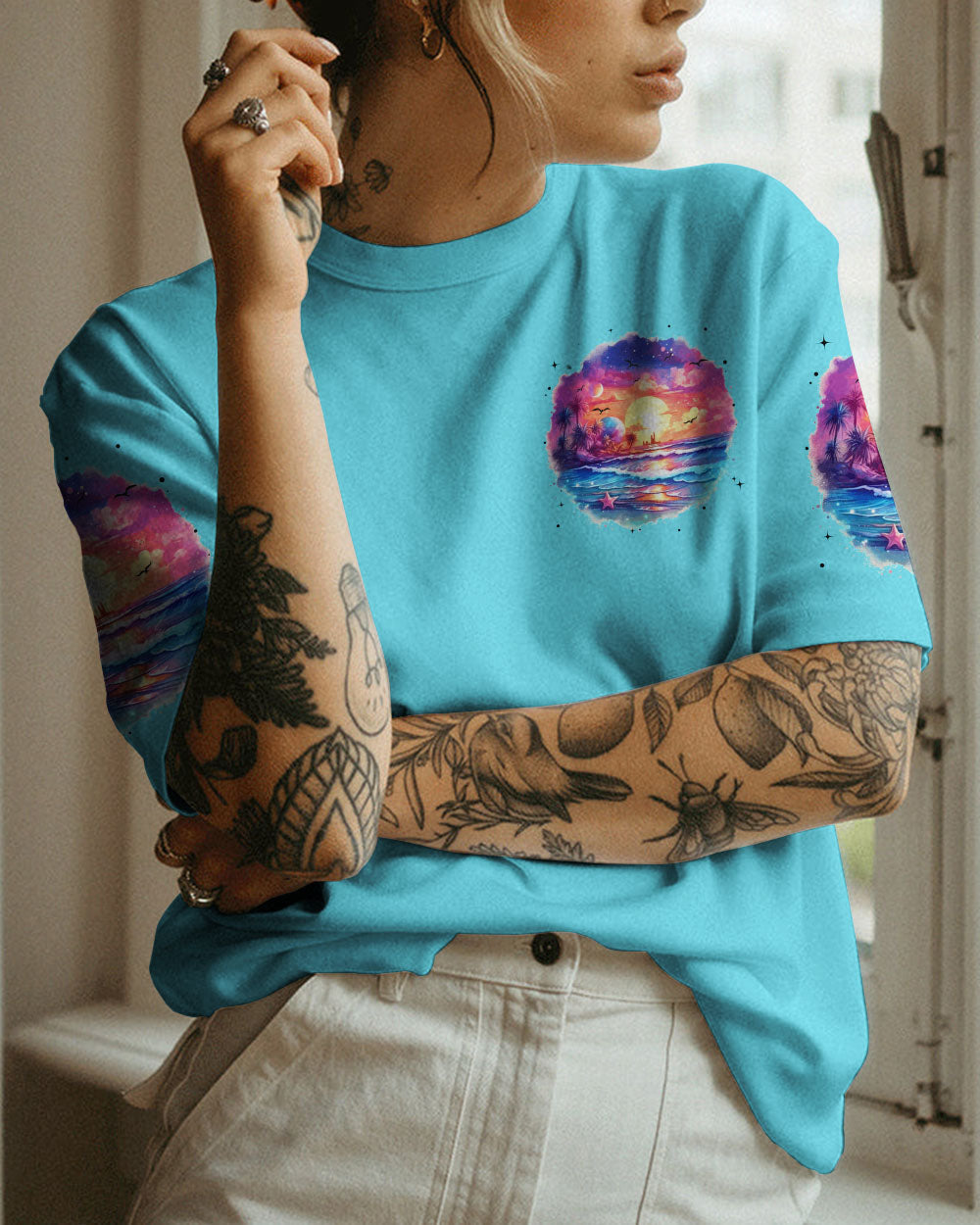 BLISSCORNERS DANCE BY THE SEA ALL OVER PRINT