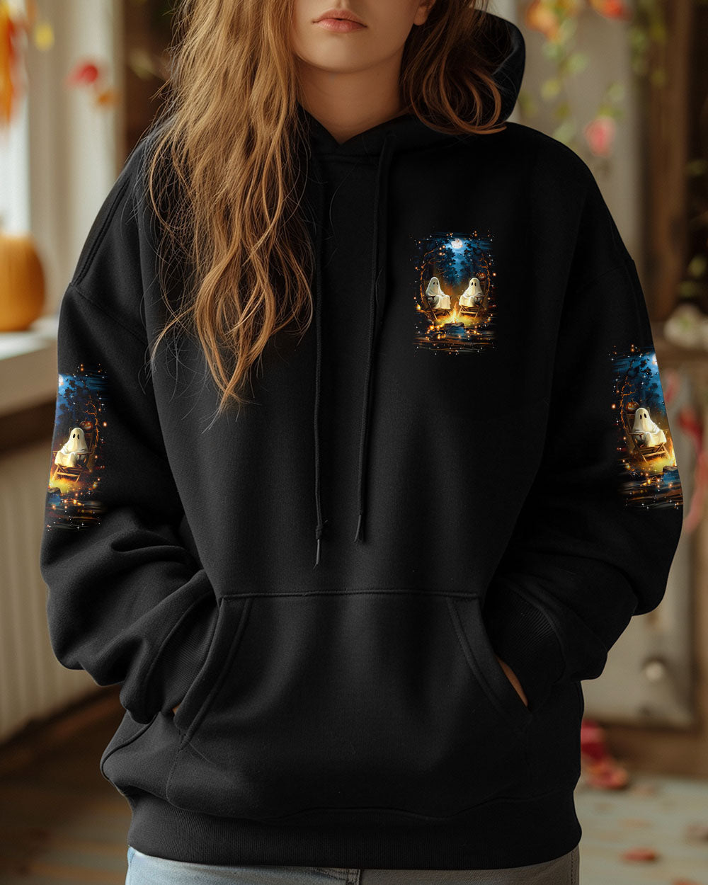 BLISSCORNERS MAKING MEMORIES ONE CAMPFIRE HALLOWEEN ALL OVER PRINT