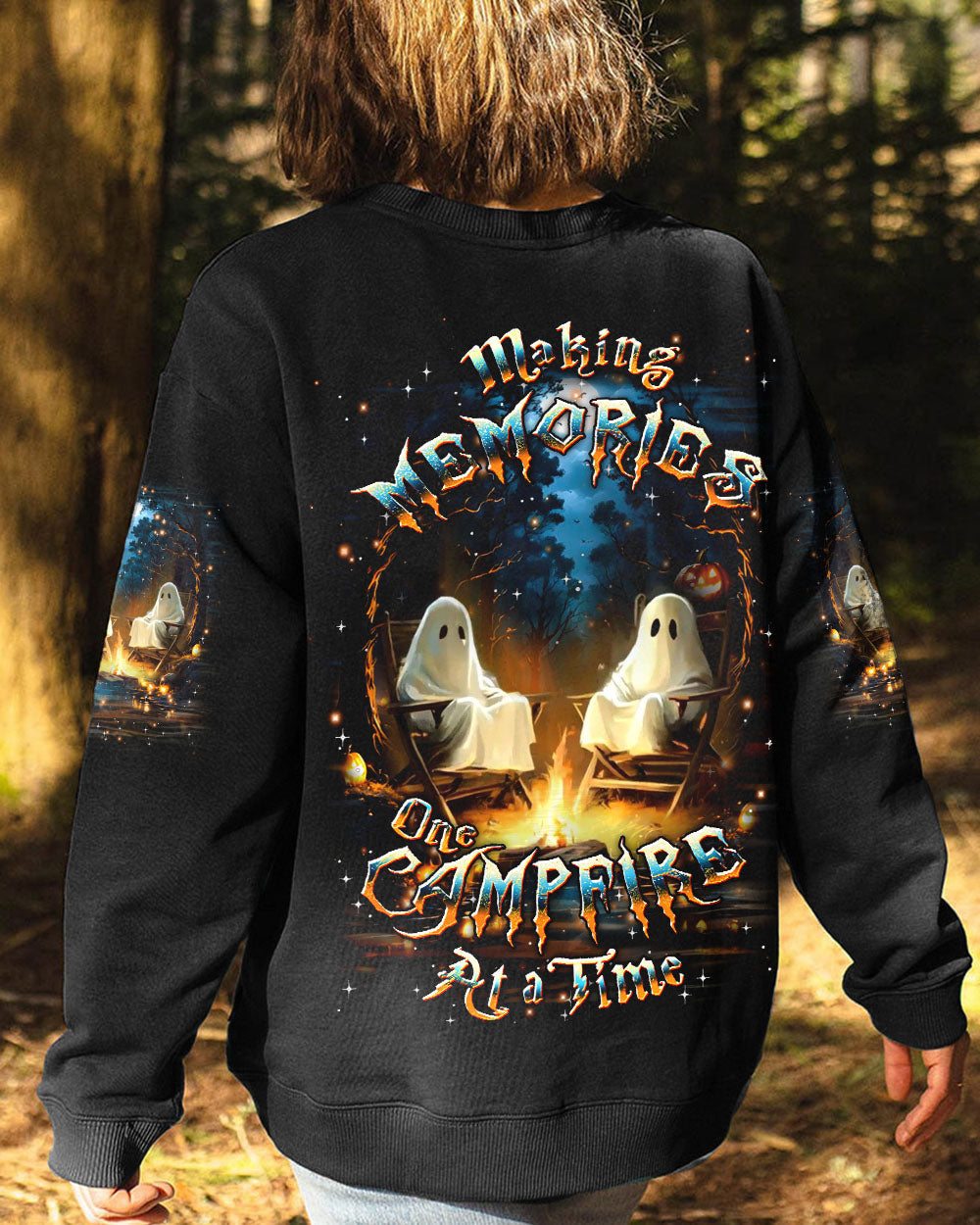 BLISSCORNERS MAKING MEMORIES ONE CAMPFIRE HALLOWEEN ALL OVER PRINT