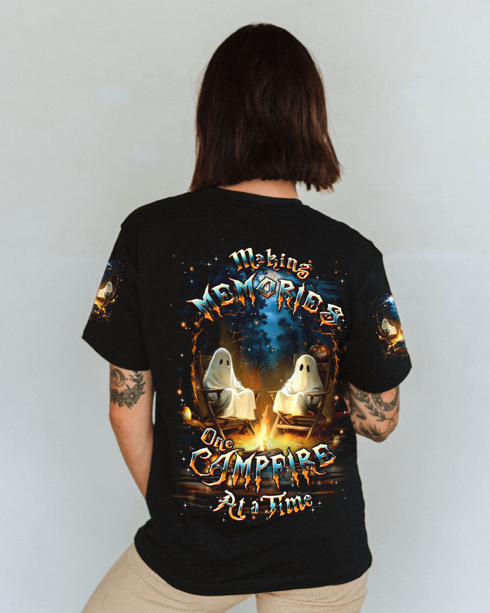 BLISSCORNERS MAKING MEMORIES ONE CAMPFIRE HALLOWEEN ALL OVER PRINT