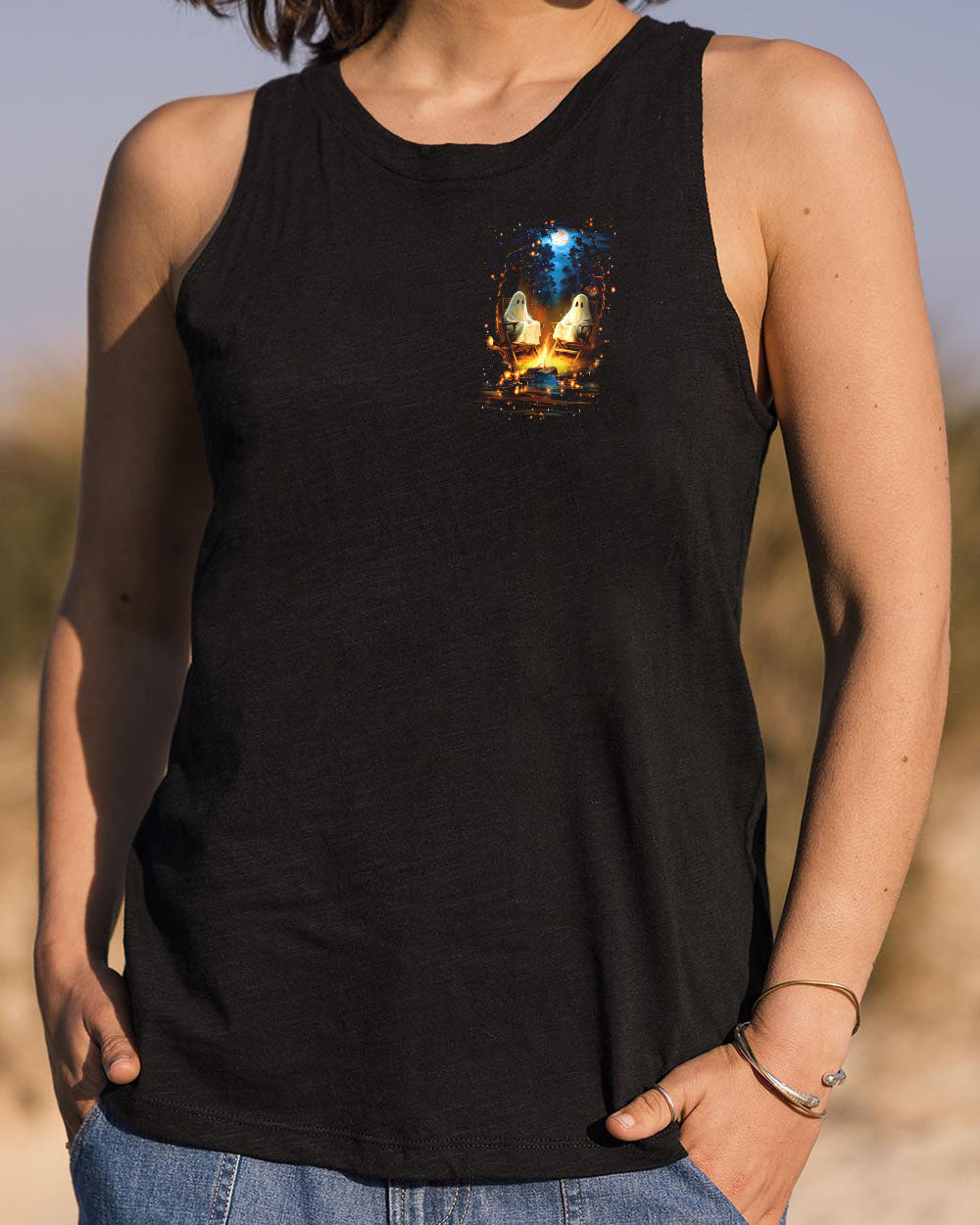 BLISSCORNERS MAKING MEMORIES ONE CAMPFIRE HALLOWEEN ALL OVER PRINT
