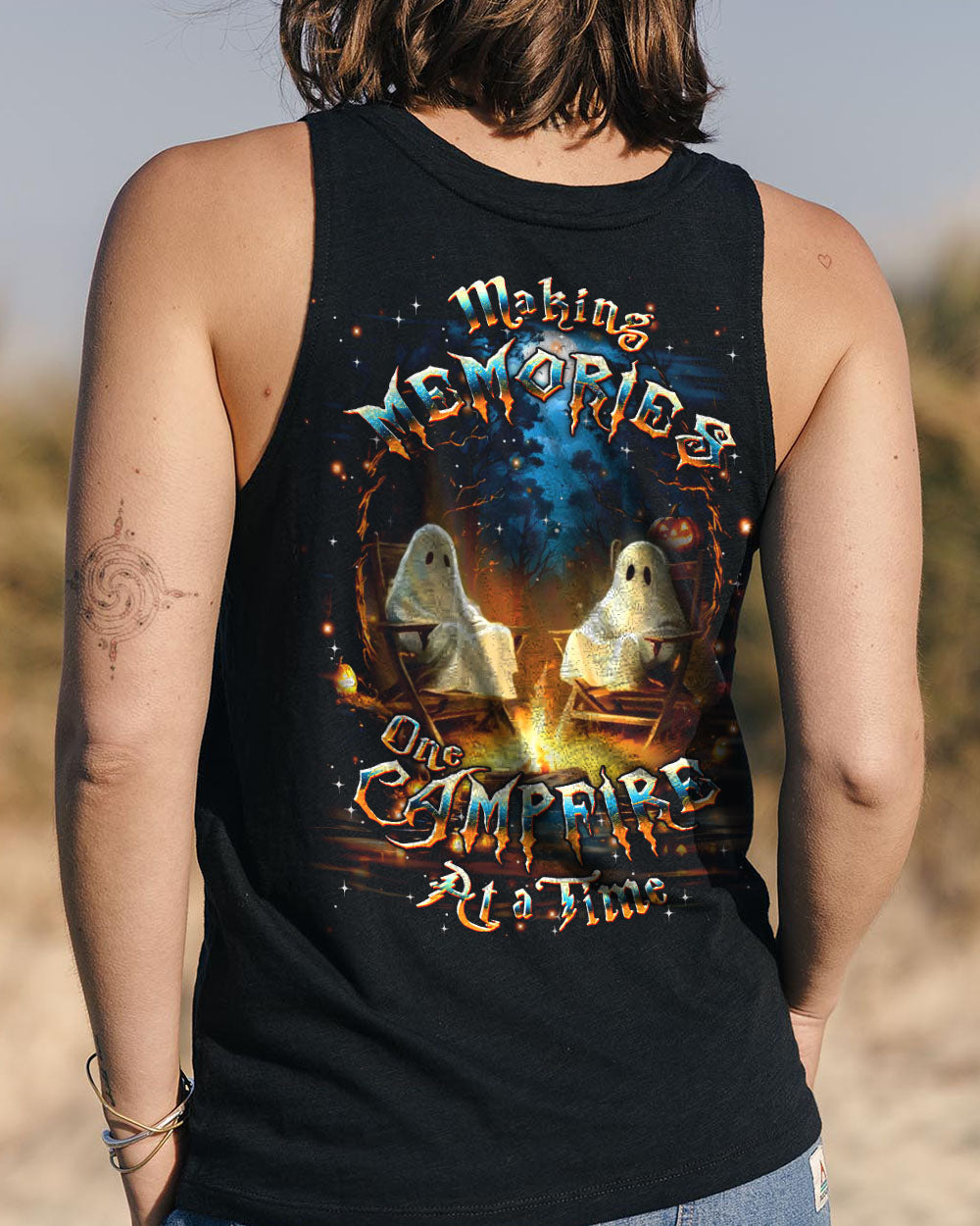 BLISSCORNERS MAKING MEMORIES ONE CAMPFIRE HALLOWEEN ALL OVER PRINT