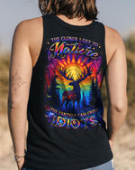 BLISSCORNERS THE CLOSER I GET TO NATURE ALL OVER PRINT