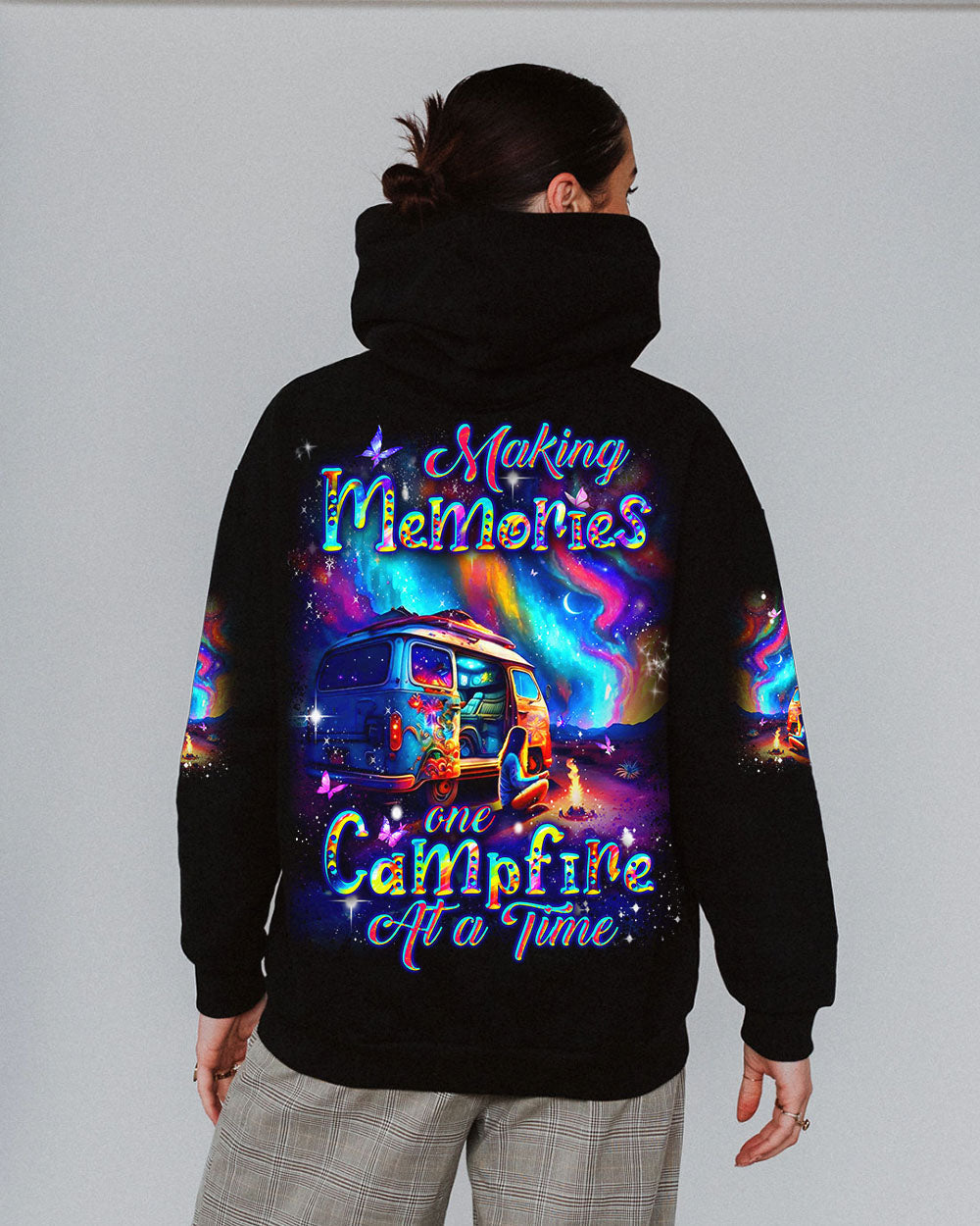 BLISSCORNERS MAKING MEMORIES ONE CAMPFIRE AT A TIME ALL OVER PRINT