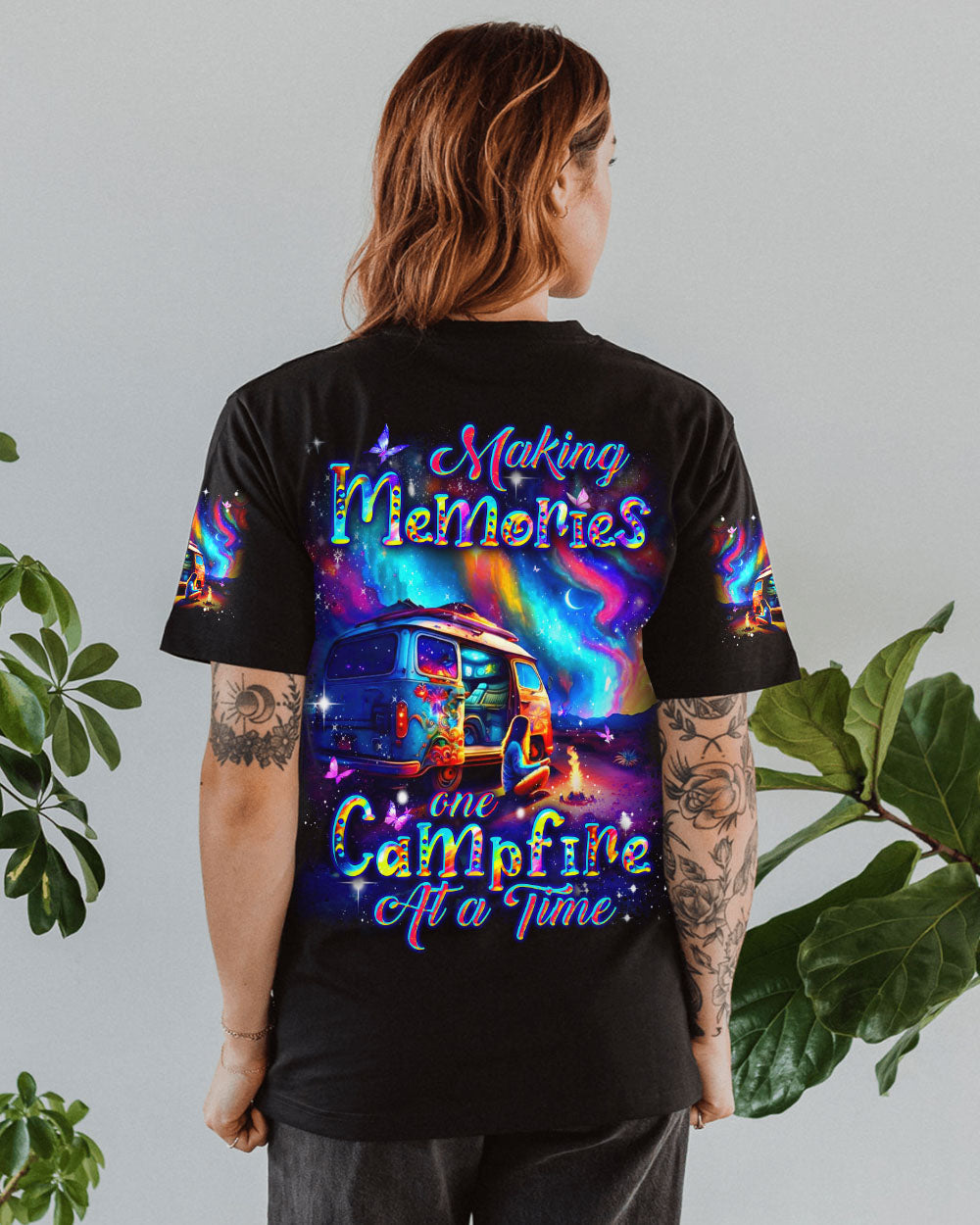 BLISSCORNERS MAKING MEMORIES ONE CAMPFIRE AT A TIME ALL OVER PRINT