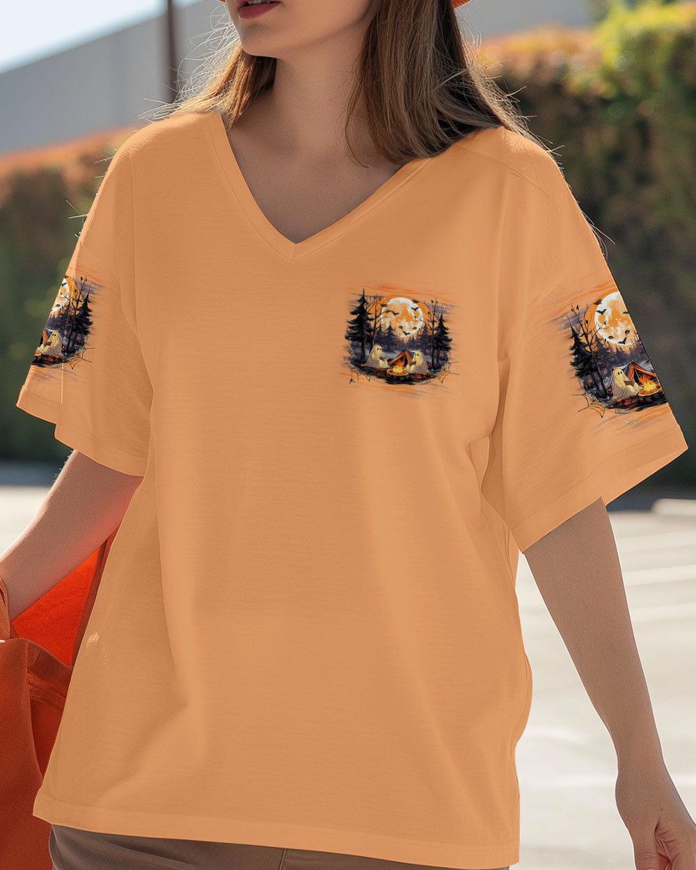 BLISSCORNERS MAKING MEMORIES ONE CAMPFIRE AT A TIME HALLOWEEN ALL OVER PRINT
