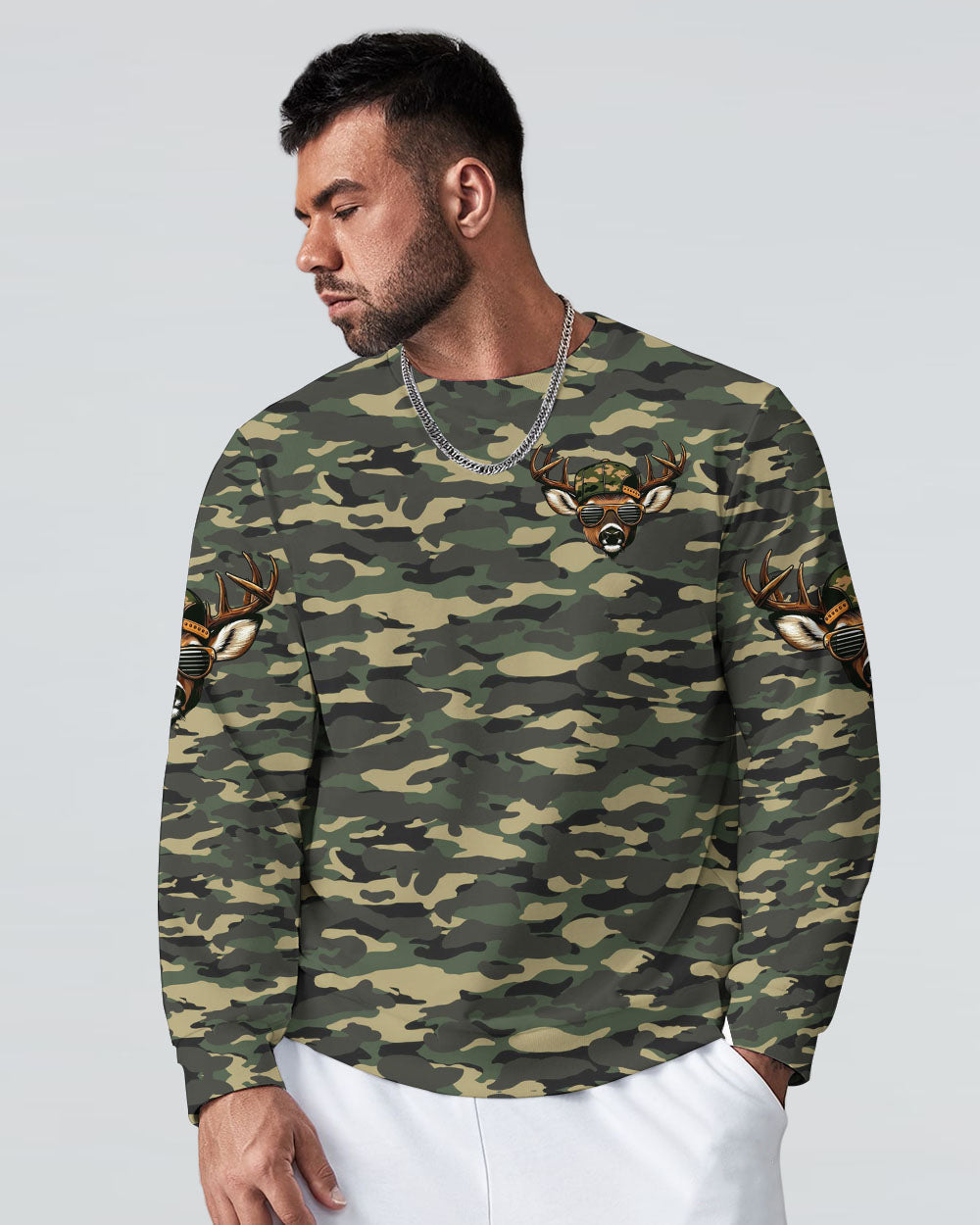 BLISSCORNERS RUT LIFE DEER ALL OVER PRINT