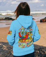 BLISSCORNERS BLEW OUT MY FLIP FLOP PARROT ALL OVER PRINT