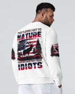 BLISSCORNERS THE CLOSER I GET TO NATURE DEER ALL OVER PRINT