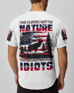 BLISSCORNERS THE CLOSER I GET TO NATURE DEER ALL OVER PRINT