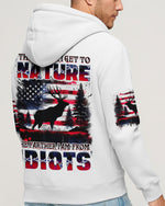 BLISSCORNERS THE CLOSER I GET TO NATURE DEER ALL OVER PRINT