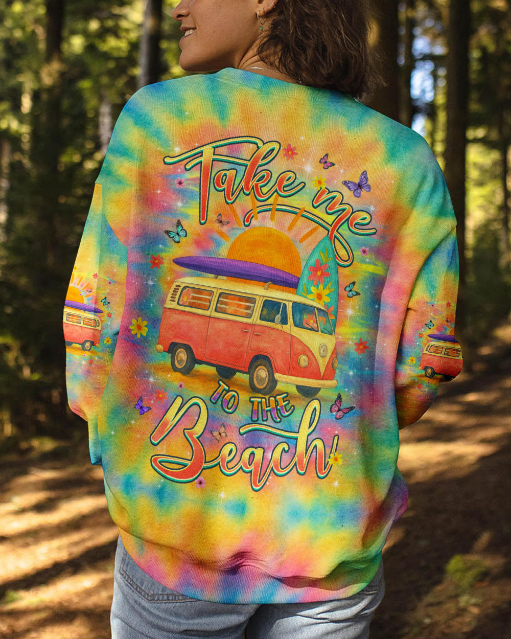BLISSCORNERS TAKE ME TO THE BEACH ALL OVER PRINT