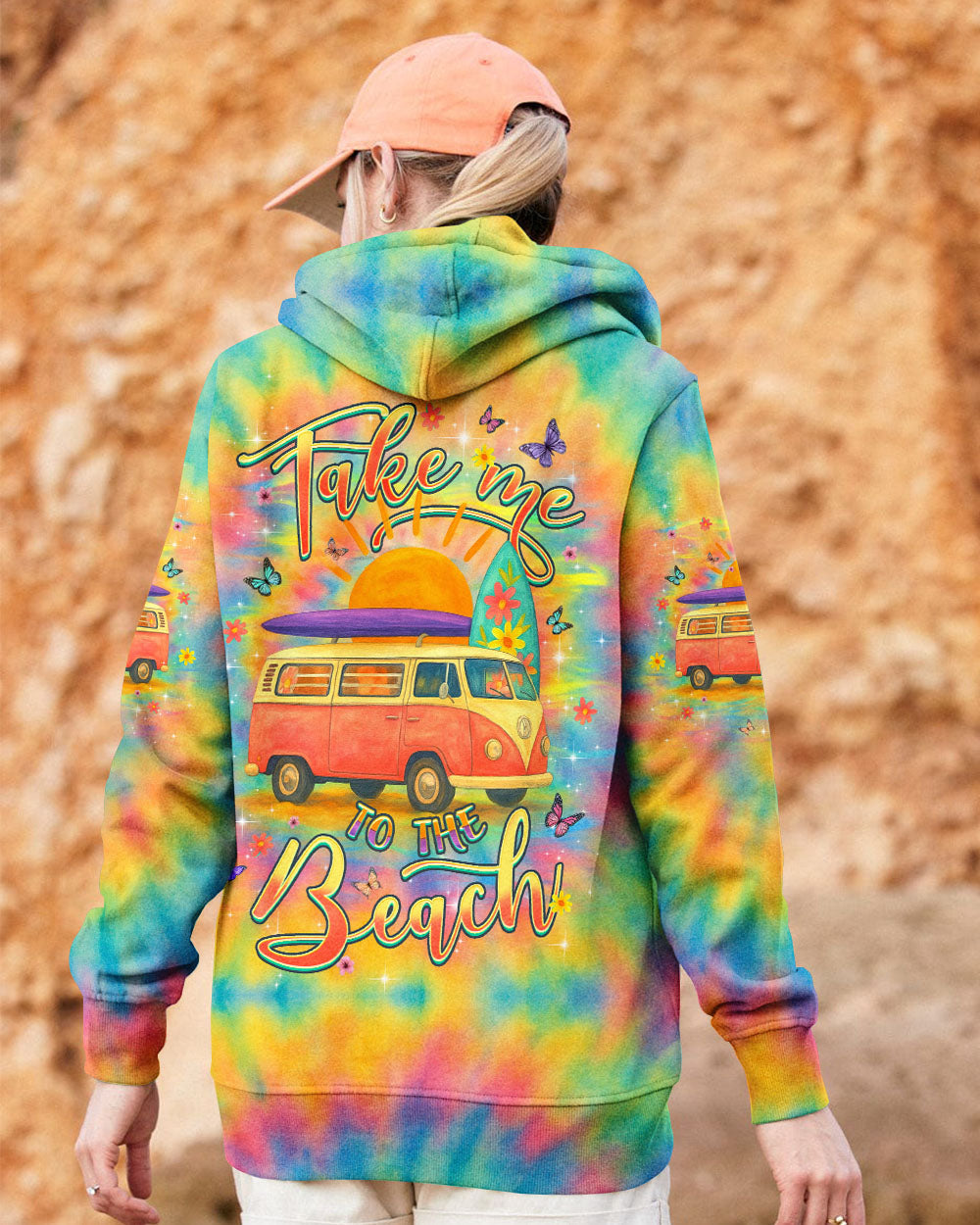 BLISSCORNERS TAKE ME TO THE BEACH ALL OVER PRINT