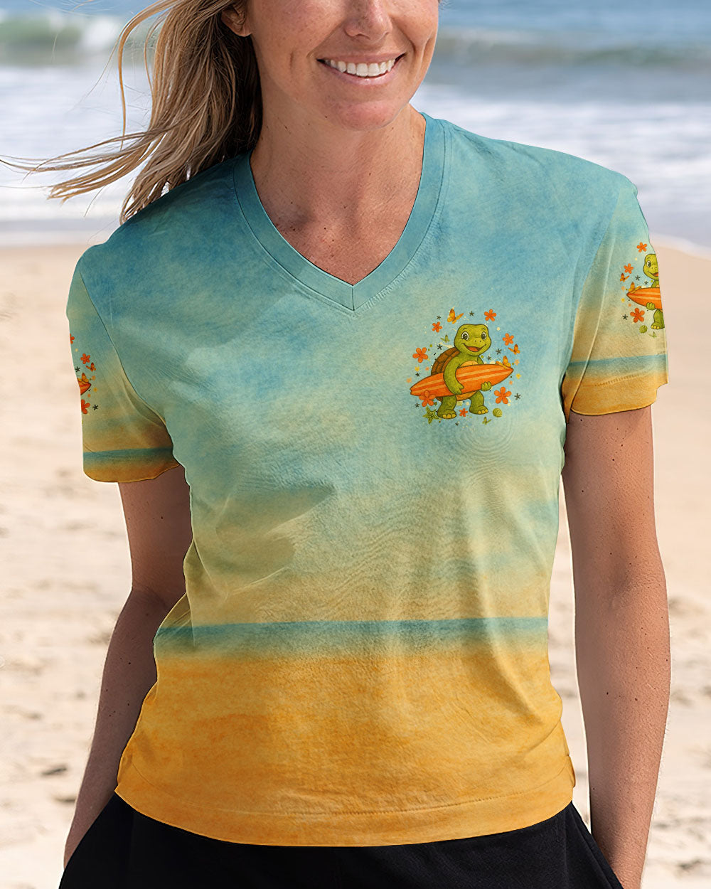 BLISSCORNERS THE OCEAN IS CALLING ALL OVER PRINT