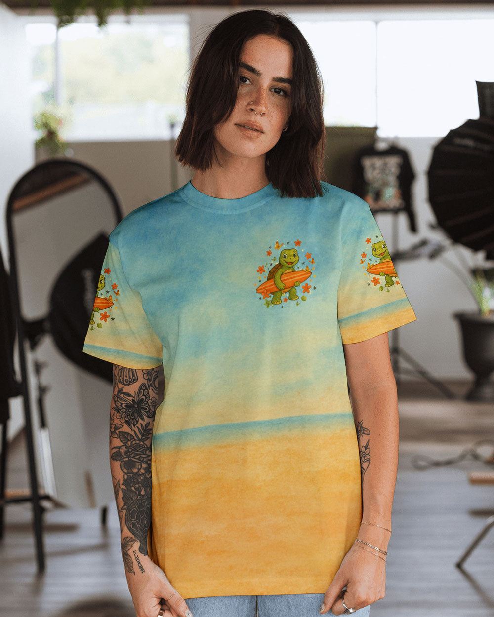 BLISSCORNERS THE OCEAN IS CALLING ALL OVER PRINT