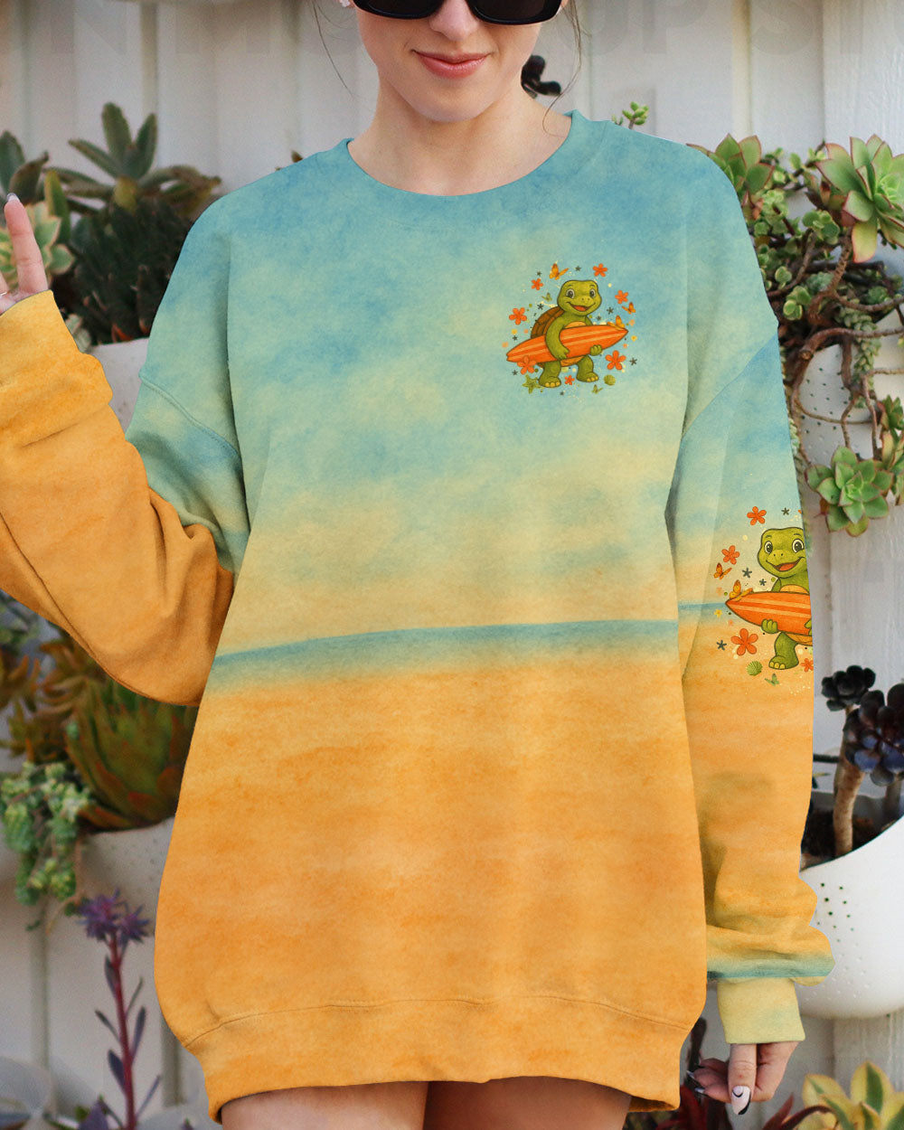 BLISSCORNERS THE OCEAN IS CALLING ALL OVER PRINT