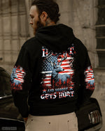 BLISSCORNERS JUST LET ME HUNT AND NOBODY GETS HURT HUNTING ALL OVER PRINT