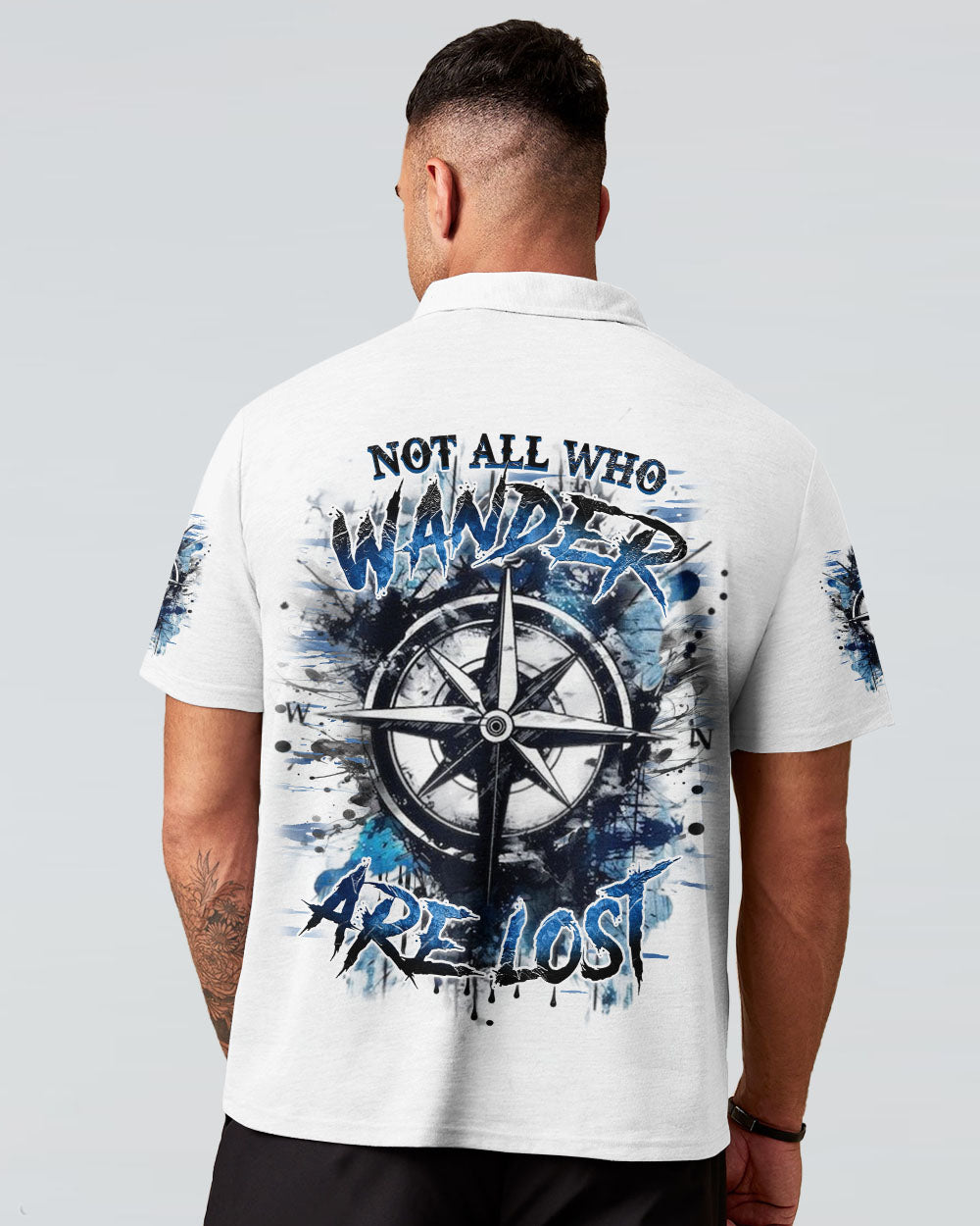 BLISSCORNERS NOT ALL WHO WANDER ARE LOST ALL OVER PRINT