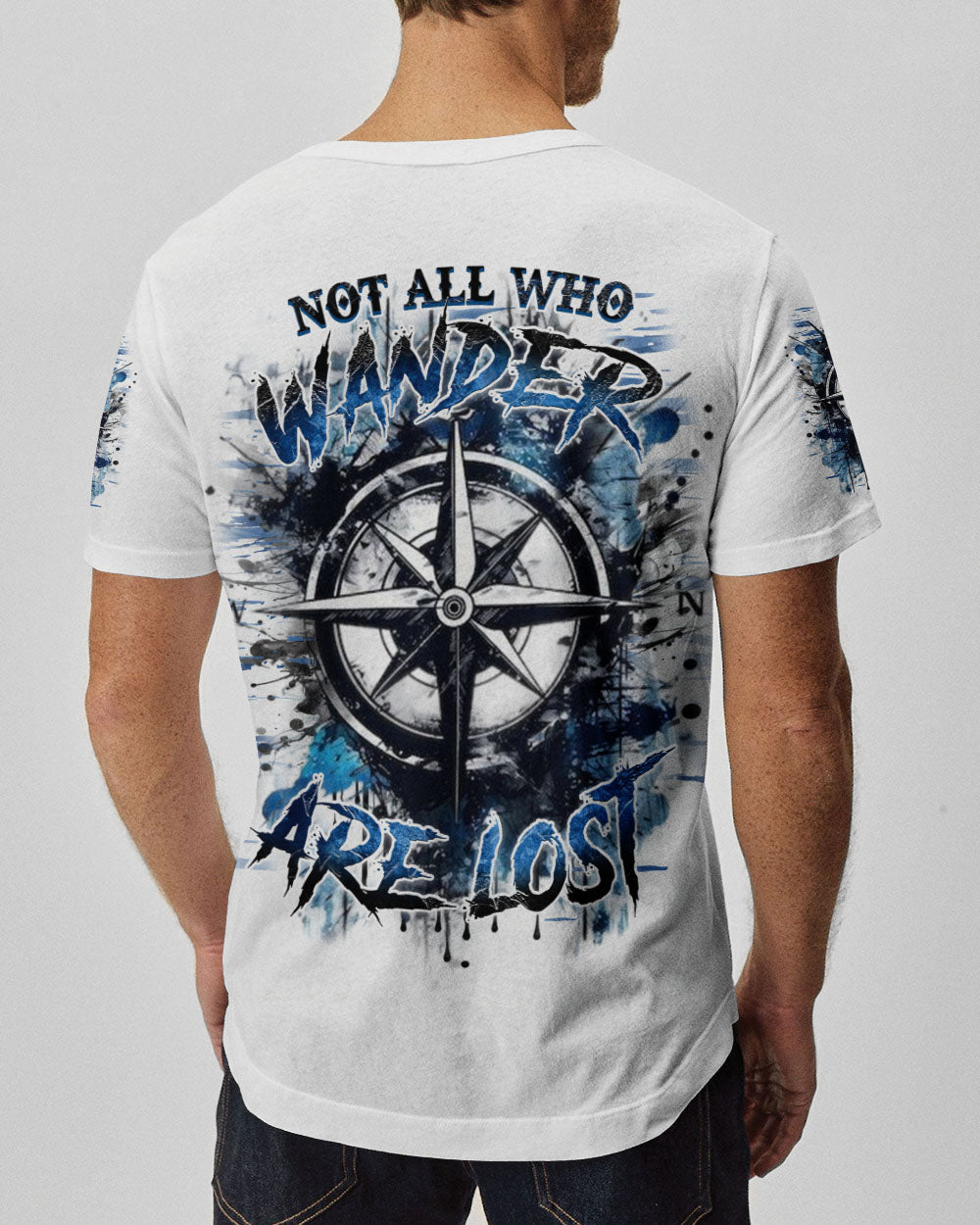 BLISSCORNERS NOT ALL WHO WANDER ARE LOST ALL OVER PRINT