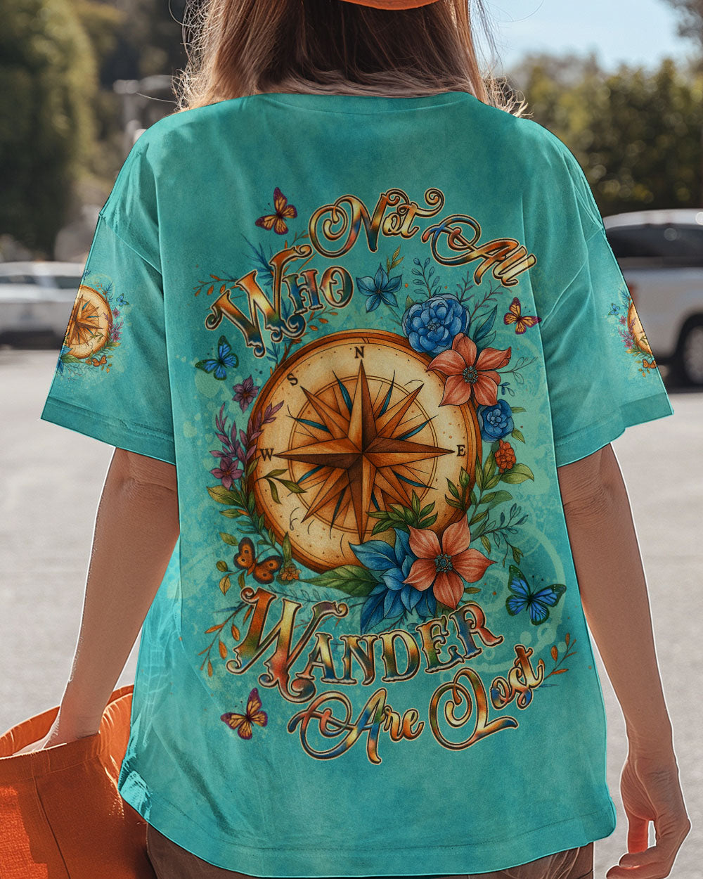 BLISSCORNERS NOT ALL WHO WANDER ARE LOST ALL OVER PRINT