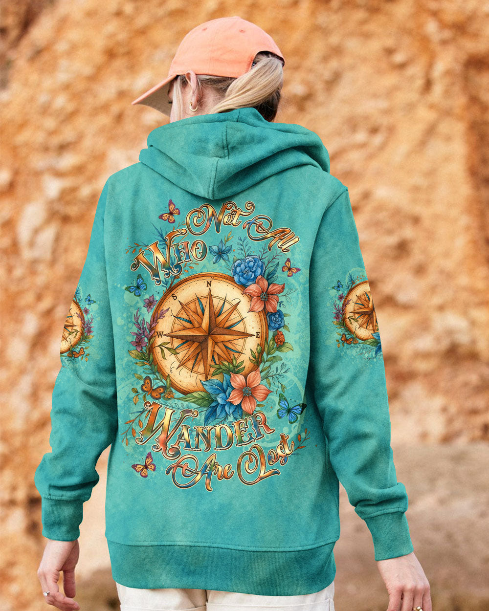 BLISSCORNERS NOT ALL WHO WANDER ARE LOST ALL OVER PRINT