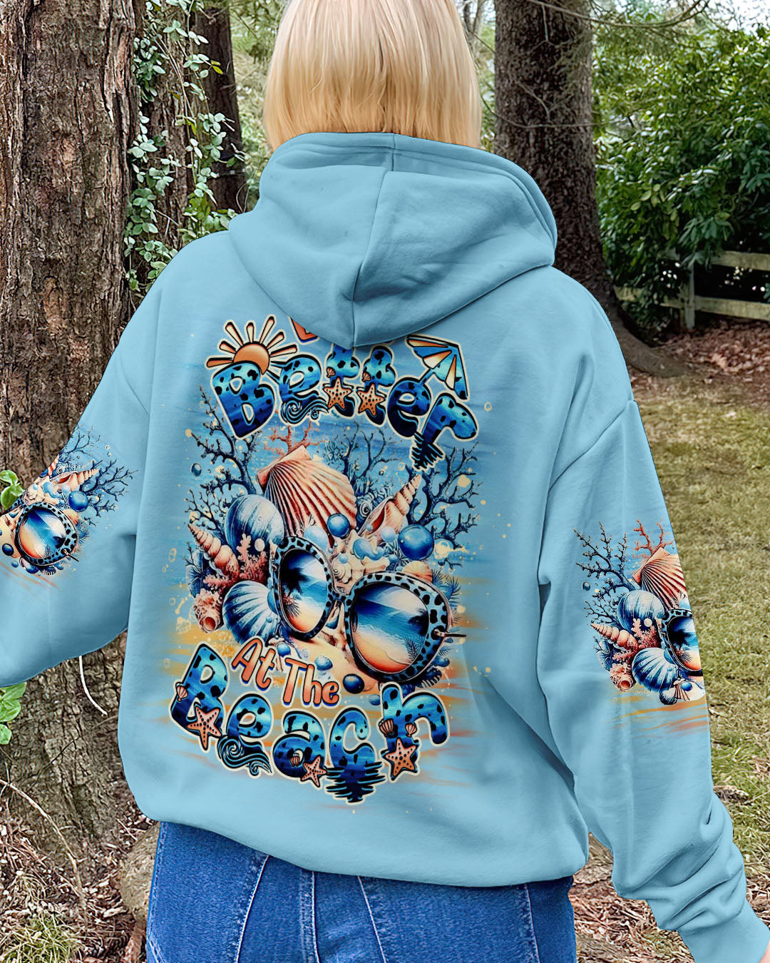 BLISSCORNERS LIFE IS BETTER AT THE BEACH ALL OVER PRINT