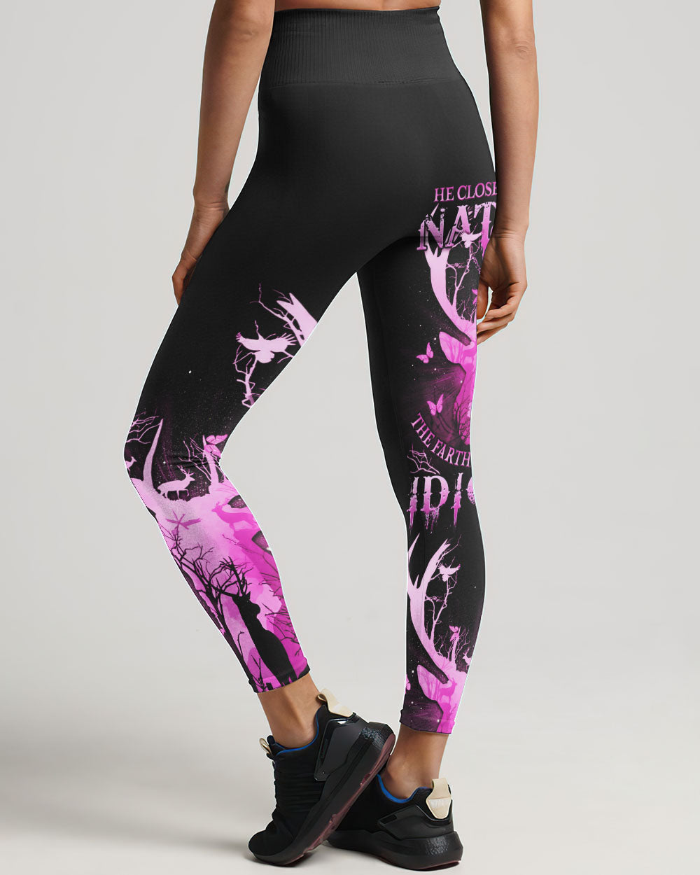 BLISSCORNERS THE CLOSER I GET TO NATURE DEER HUNTING ALL OVER PRINT