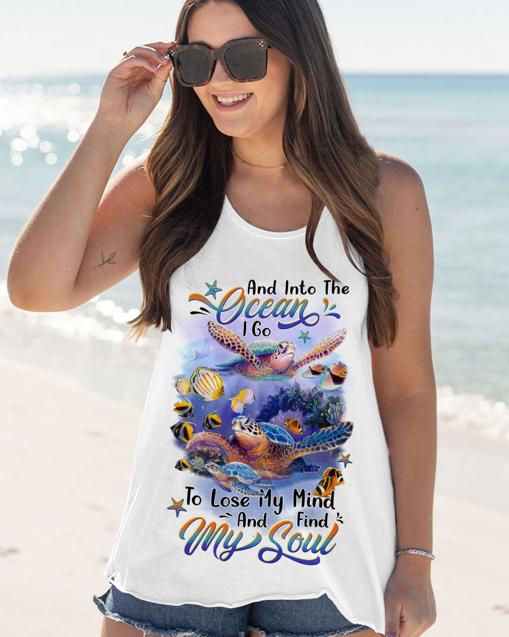 BLISSCORNERS AND INTO THE OCEAN I GO ALL OVER PRINT