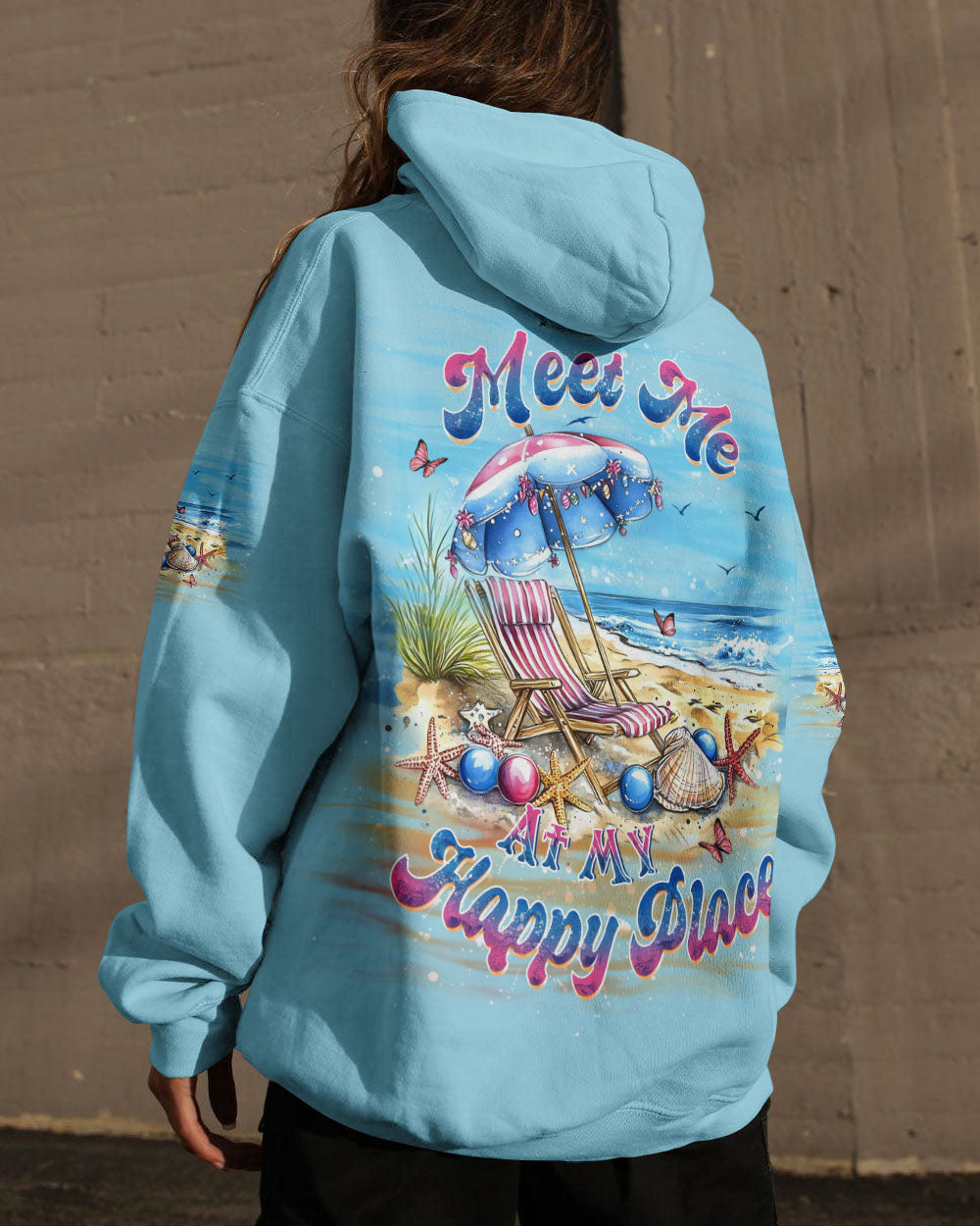 BLISSCORNERS MEET ME AT MY HAPPY PLACE ALL OVER PRINT