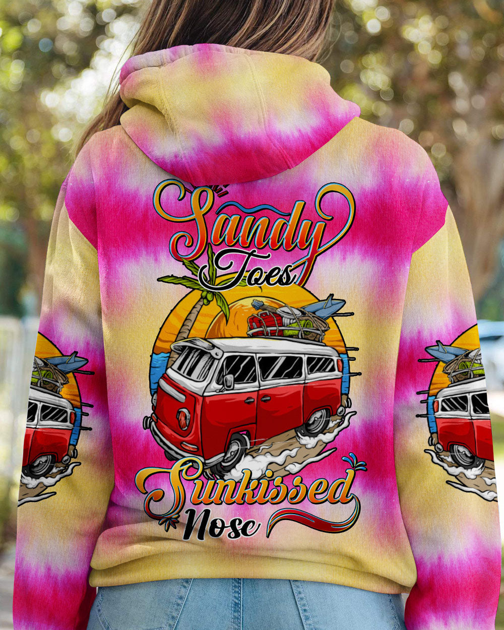 BLISSCORNERS SANDY TOES SUNKISSED NOSE ALL OVER PRINT
