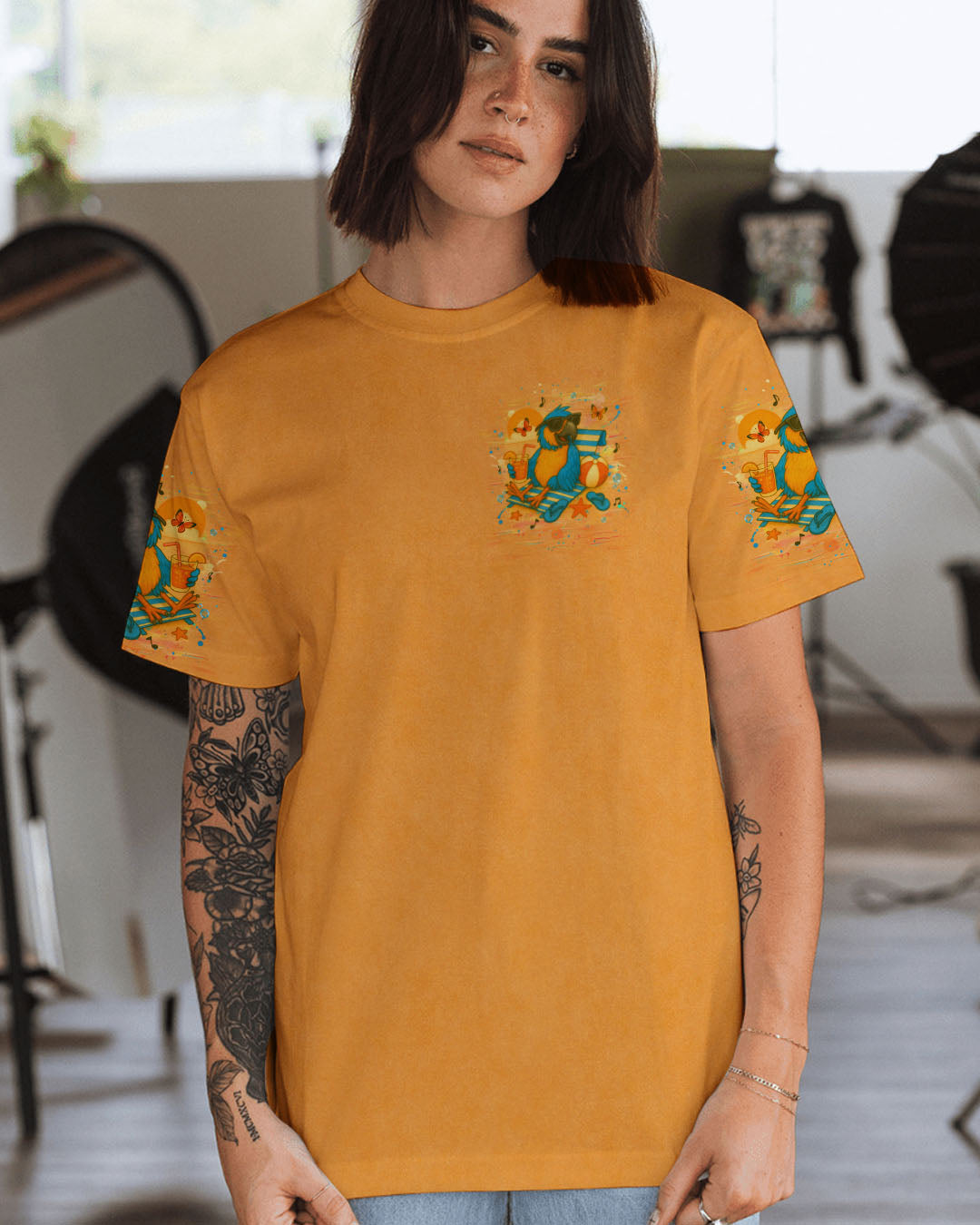 BLISSCORNERS SANDY TOES SUNKISSED NOSE ALL OVER PRINT