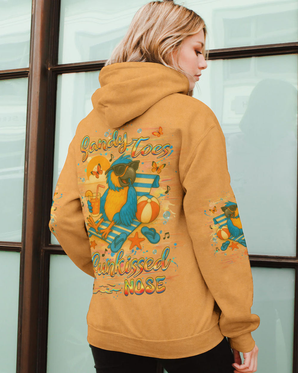 BLISSCORNERS SANDY TOES SUNKISSED NOSE ALL OVER PRINT