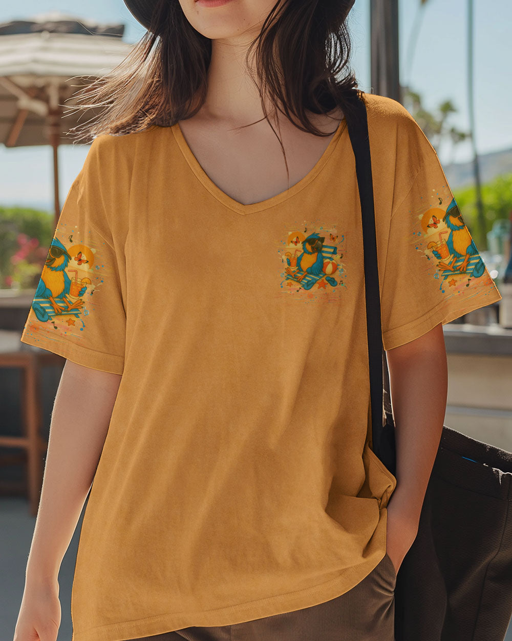 BLISSCORNERS SANDY TOES SUNKISSED NOSE ALL OVER PRINT