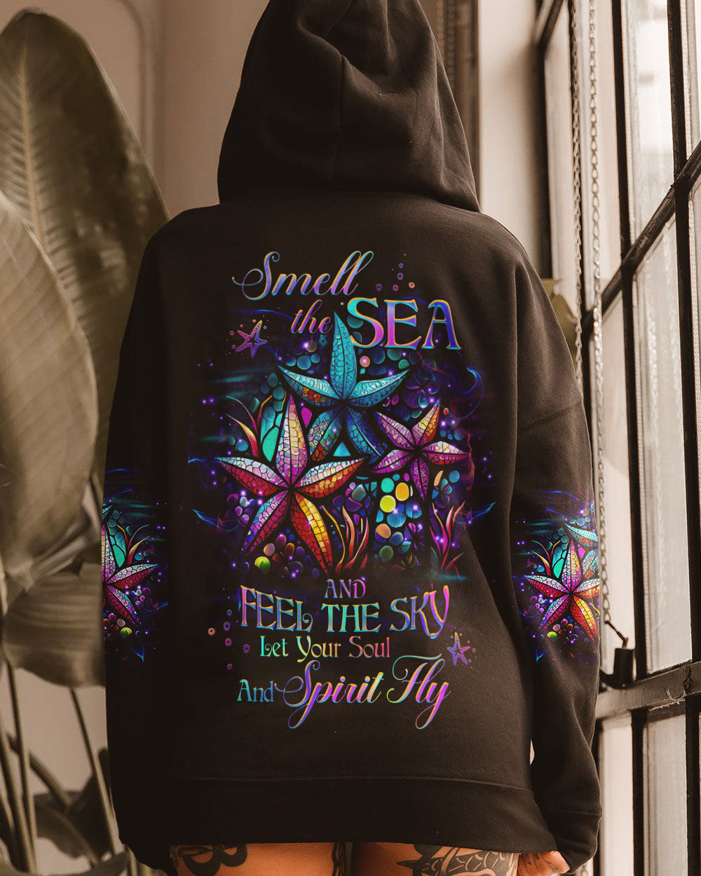 BLISSCORNERS SMELL THE SEA AND FEEL THE SKY ALL OVER PRINT
